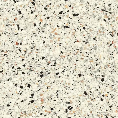 Indoor floor coverings - Ivory Terrazzo Stone Effect Porcelain Stoneware 60X120 - EMYC1127 (Ceramishop.fr) - CERAMISHOP