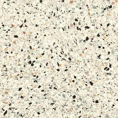 Revêtements sols intérieurs - Grès Cérame Effet Pierre Terrazzo Ivoire 60X60 - EMYC1132 (Ceramishop.fr) - CERAMISHOP