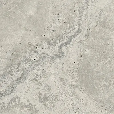 Indoor floor coverings - Marble Effect Travertine Soft Matte Grey 60x60 Porcelain Stoneware - ENSO145 (Ceramishop.fr) - CERAMISHOP