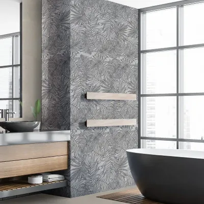 Indoor floor coverings - Decorated Porcelain Stoneware Tile 08 60X120 - EWTP1495 (Ceramishop.fr) - CERAMISHOP