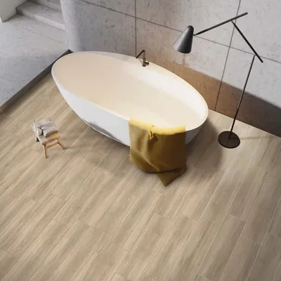 Indoor floor coverings - Natural Wood Effect White Porcelain Stoneware 20x120 - LGGP-0015 (Ceramishop.fr) - CERAMISHOP