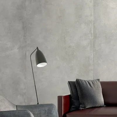 Revêtements sols intérieurs - Grès Cérame Effet Béton Ciré Gris Clair 80X80 - EPGY664 (Ceramishop.fr) - CERAMISHOP