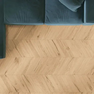 Revêtements sols intérieurs - Grès Cérame Effet Bois Ancien Miel Mat 20X120 - ERRH292 (Ceramishop.fr) - CERAMISHOP