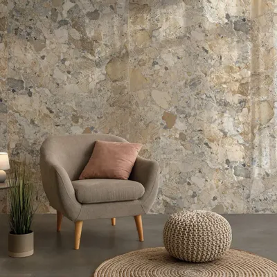 Revêtements sols intérieurs - Grès Cérame Effet Marbre Ocean Beige Mat 60X120 - EWAA204 (Ceramishop.fr) - CERAMISHOP