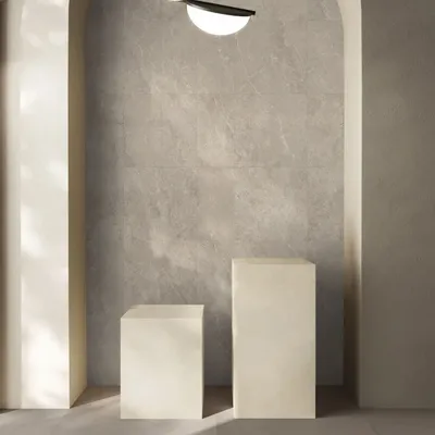 Indoor floor coverings - Beige Veined Stone Effect Porcelain Stoneware 60x60 - EWDS1329 (Ceramishop.fr) - CERAMISHOP