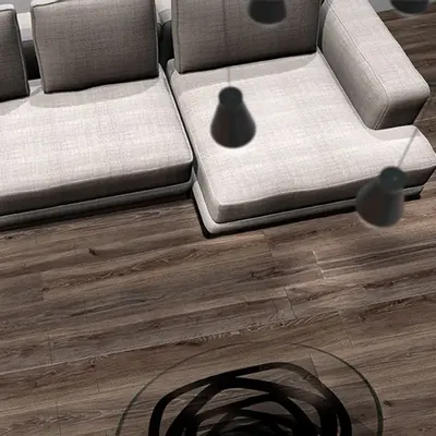 Outdoor floor coverings - Dark Brown Wood Effect Porcelain Stoneware, Non-Slip, 20x120cm - EWKM1455 (Ceramishop.fr) - CERAMISHOP