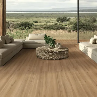 Indoor floor coverings - Honey Wood Effect Porcelain Stoneware 20X120 - EWKO1448 (Ceramishop.fr) - CERAMISHOP