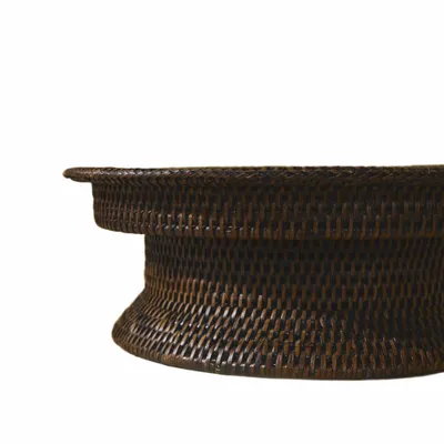 Plats et saladiers - Support en rotin surélevé - KING ZOO