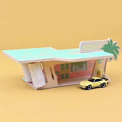 Toys - Palm Springs Service Station Playset - NOREV