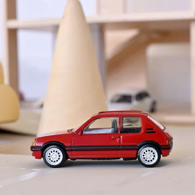 Jouets enfants - Peugeot 205 GTi 1986 Rouge Vallelunga Jet-car 1/43 - NOREV