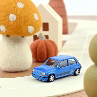 Jouets enfants - Renault SuperCinq GT Turbo Ph II 1988 Bleu Métallisé Jet-car 1/43 - NOREV