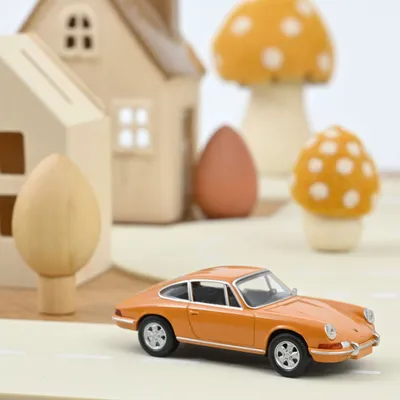 Jouets enfants - Porsche 911 1969 Jaune Bahama Jet-car 1/43 - NOREV