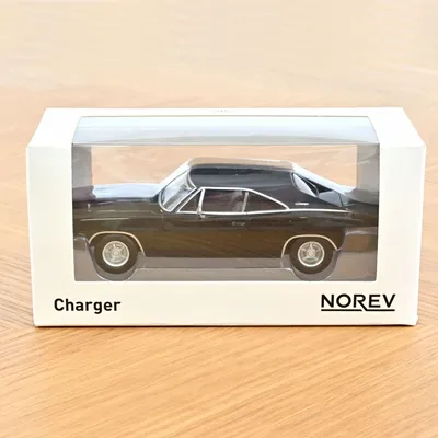 Toys - Dodge Charger 1968 Black Jet-Car 1/43 - NOREV