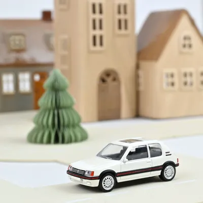 Toys - Peugeot 205 GTi 1986 White Meije Jet-Car 1/43 - NOREV