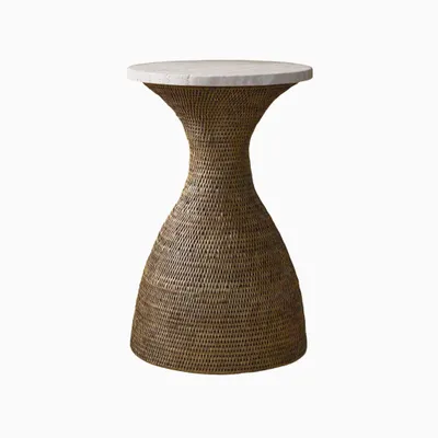 Tables basses - Table d'appoint longue en rotin - KING ZOO