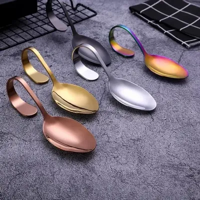 Ménagères - Cuillère à apéritif arquée - Buffet - 4 couleurs disponibles - SOSTRAW & SMARTTHINGS