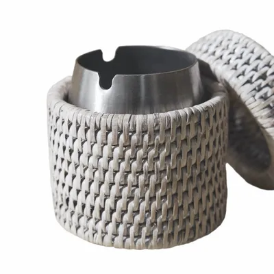 Autres objets connectés  - High Ashtray with Lid - KING ZOO