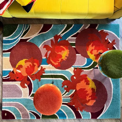 Tapisseries - Tapis contemporain artistique — PIÈCE UNIQUE — SPRING 1920 - ATELIER SAGRADO