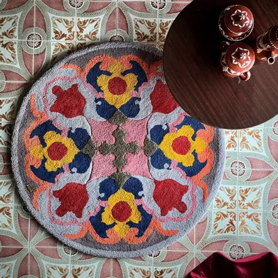 Tapestries - Carpet, Wool and Linen, MOSAIC. - ATELIER SAGRADO