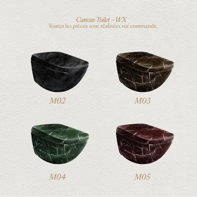 Céramique - Marbre Emotion Royale Series (M02,M03,M04,M05) – Toilet - ARTOLETTA® MAISON COLLECTION