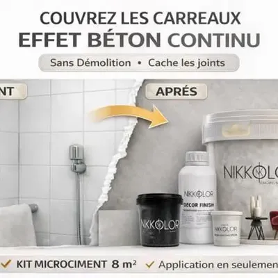 Paints and varnishes - Complete Microcement Kit for 8 m² of Walls and Floors – Clayland - NIKKOLOR ITALIA