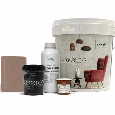 Paints and varnishes - Complete Microcement Kit for 8 m² of Walls and Floors – Clayland - NIKKOLOR ITALIA