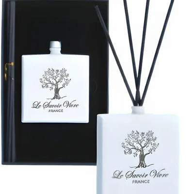 Cadeaux - Reed Didduser Flat . White   200 ml - LE SAVOIR VIVRE