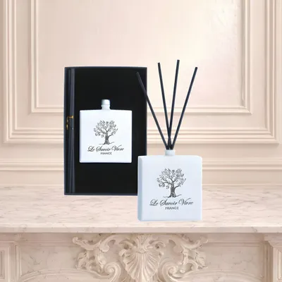 Cadeaux - Reed Didduser Flat . White   200 ml - LE SAVOIR VIVRE