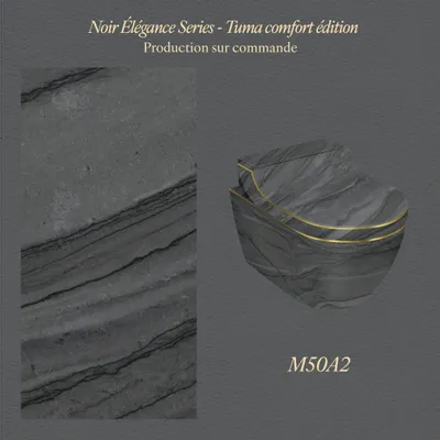 Toilets - Noir Series – Tuma Comfort Edition - ARTOLETTA® MAISON COLLECTION