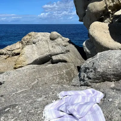 Piscines - fouta - pareo lilas - OTTOMANIA