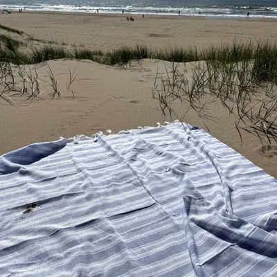 Pools - hammam towel - pareo cornflower blue - OTTOMANIA