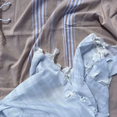 Pools - hammam towel - pareo light blue - OTTOMANIA