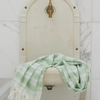 Pools - hammam towel - pareo pistachio - OTTOMANIA