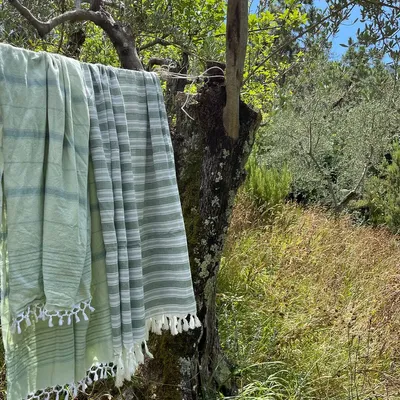 Pools - hammam towel - pareo pine green - OTTOMANIA