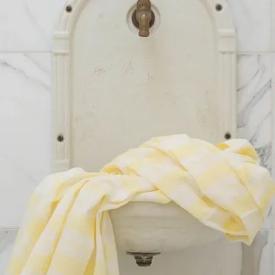 Pools - hammam towel - pareo yellow - OTTOMANIA