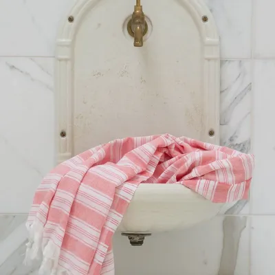 Pools - hammam towel - pareo coral - OTTOMANIA