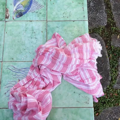 Pools - hammam towel - pareo fuchsia - OTTOMANIA