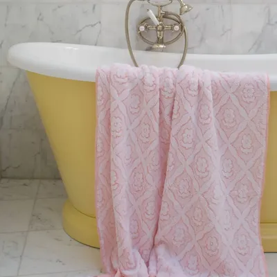 Chambres d'hôtels - serviette pêche - OTTOMANIA