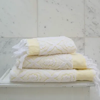 Hotel bedrooms - towel yellow - OTTOMANIA