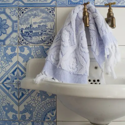 Chambres d'hôtels - serviette lavande - OTTOMANIA