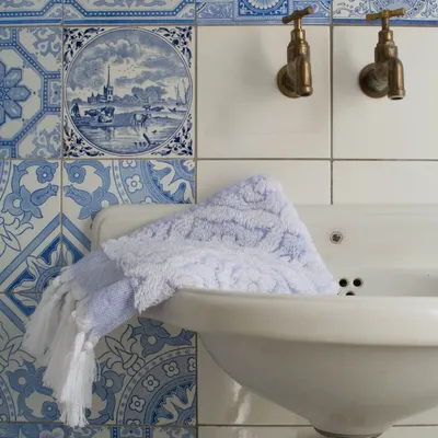 Chambres d'hôtels - serviette lavande - OTTOMANIA