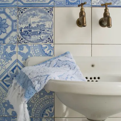 Hotel bedrooms - towel mediterranean blue - OTTOMANIA