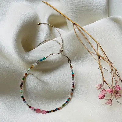 Jewelry - Dolly mini agate stone bracelet - SOPHIE DESCHAMPS BIJOUX