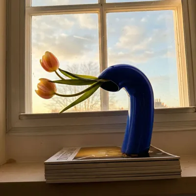 Vases - VITA Vase - Cobalt Blue - BIBAH