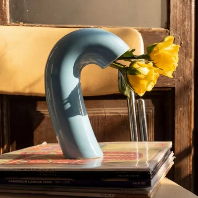 Vases - VITA Vase - Sky Blue - BIBAH