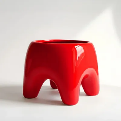 Pots de fleurs - Cache-pot BUDDY – Rouge Poppy - BIBAH