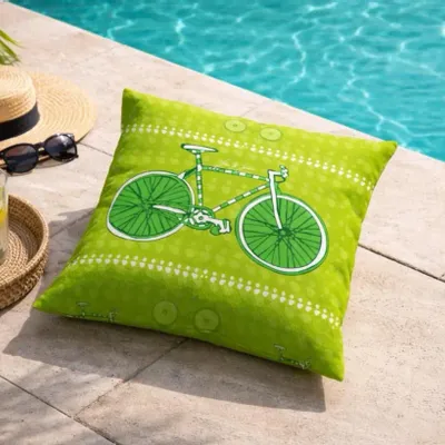 Garden textiles - Bici outdoor cushion 60 x 60 - Design by Juan de Lascurain - ARTDECORIS