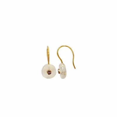 Jewelry - Fine stone earring - Pawnees - SOPHIE DESCHAMPS BIJOUX
