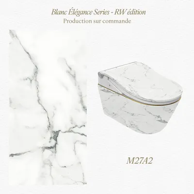 Céramique - Blanc série – RW édition - Toilettes - ARTOLETTA® MAISON COLLECTION