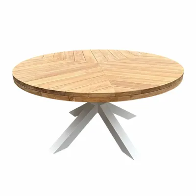 Tables Salle à Manger - Table ronde en teck - BALINAISA
